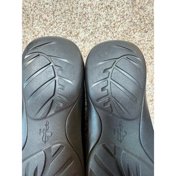 COLE HAAN Black leather loafers/Shoes,  size Men's 10.5 - Picture 5 of 12